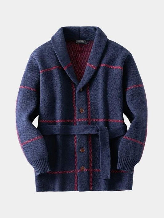 Rom™ | Chaqueta de punto con cinturón